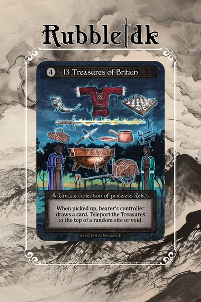 Sorcery TCG foil single cards. — Rubble